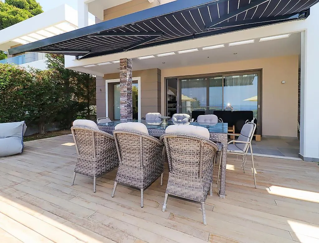 Luxurious 4-Bedroom Villa Anya With Private Pool In Kassandra, Halkidiki Paliouri 0*,